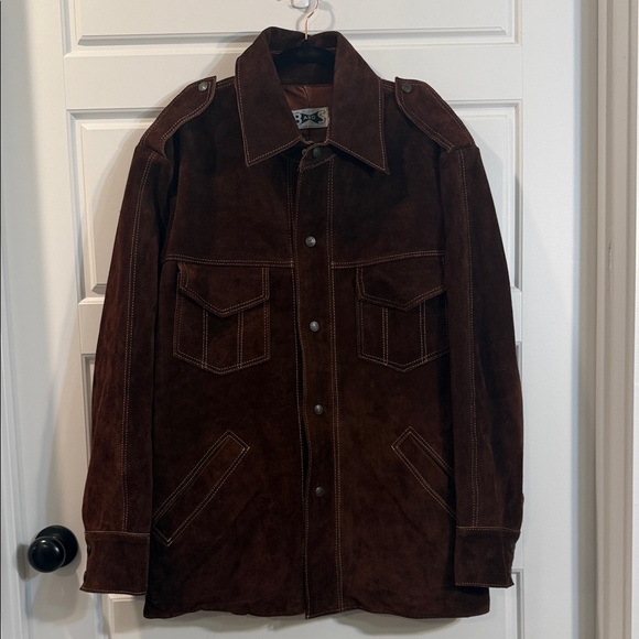 Band S vintage 70’s suede jacket size 46